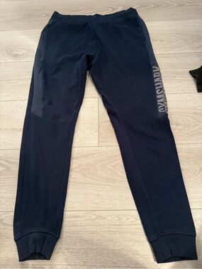 Gymshark Dark Navy Joggers with Side Logo